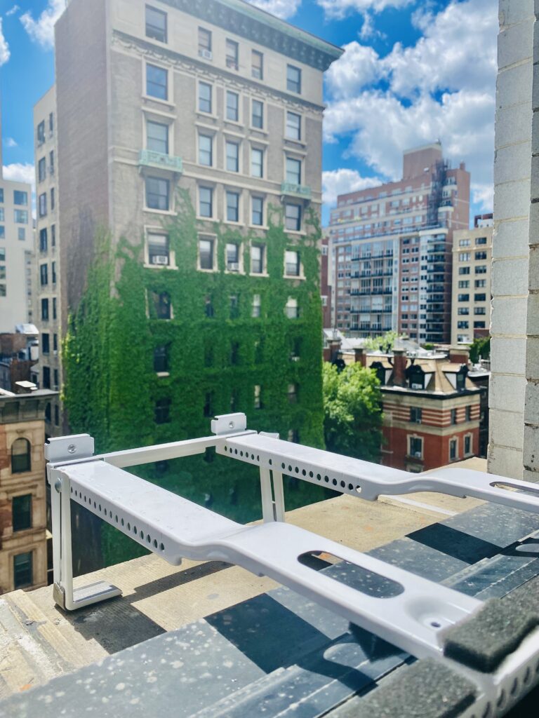 Upper West Side Midea U Installation on a Wide Sill